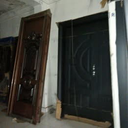 Carved Mahogany Doors